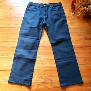 Cutter and Buck dark Blue Denim Mens jeans sz  35x 32(35×30) pockets